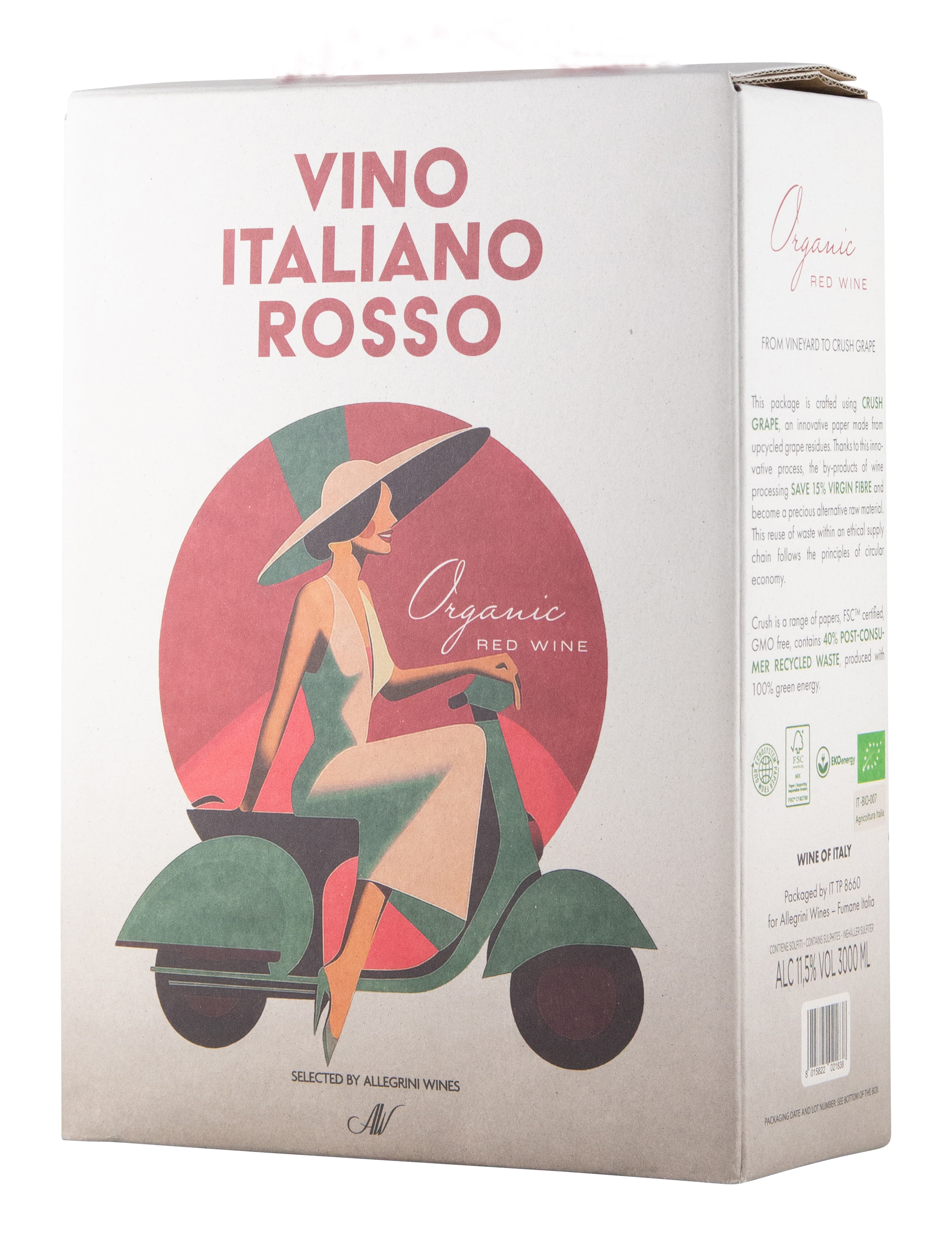 Allegrini Vino Rosso Italiano BiB
